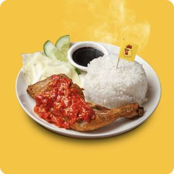 Ayam gepuk sets